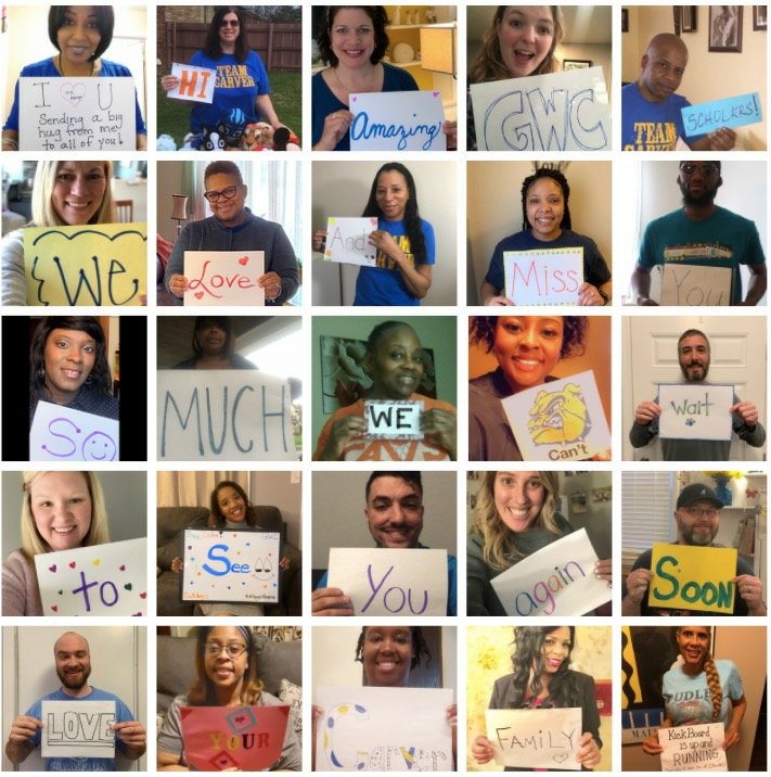 GWCarverCLE's tweet photo. We miss you all! https://t.co/YlDt3W4sgU
