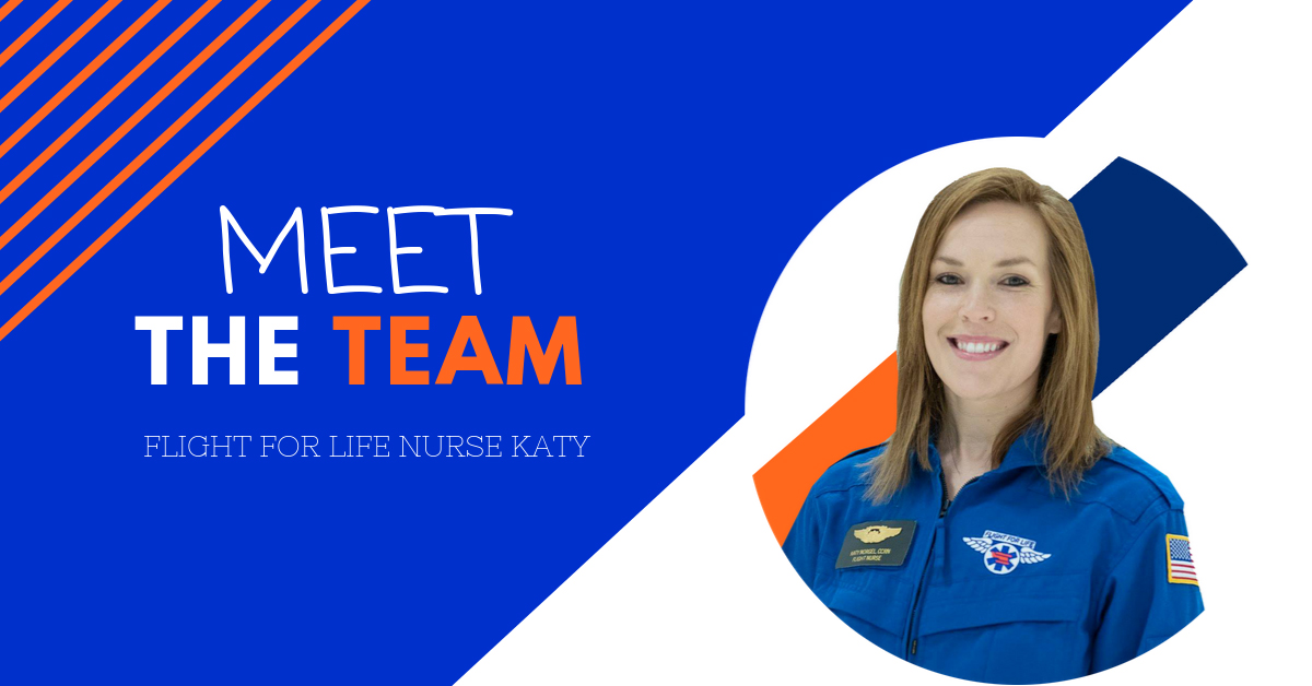 FlightForLife's tweet photo. Meet the Team! 

Meet Flight For Life nurse Katy! https://t.co/qhHB3tJJwH