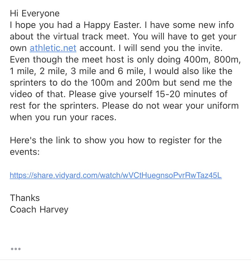 THS Track and Field tweet media