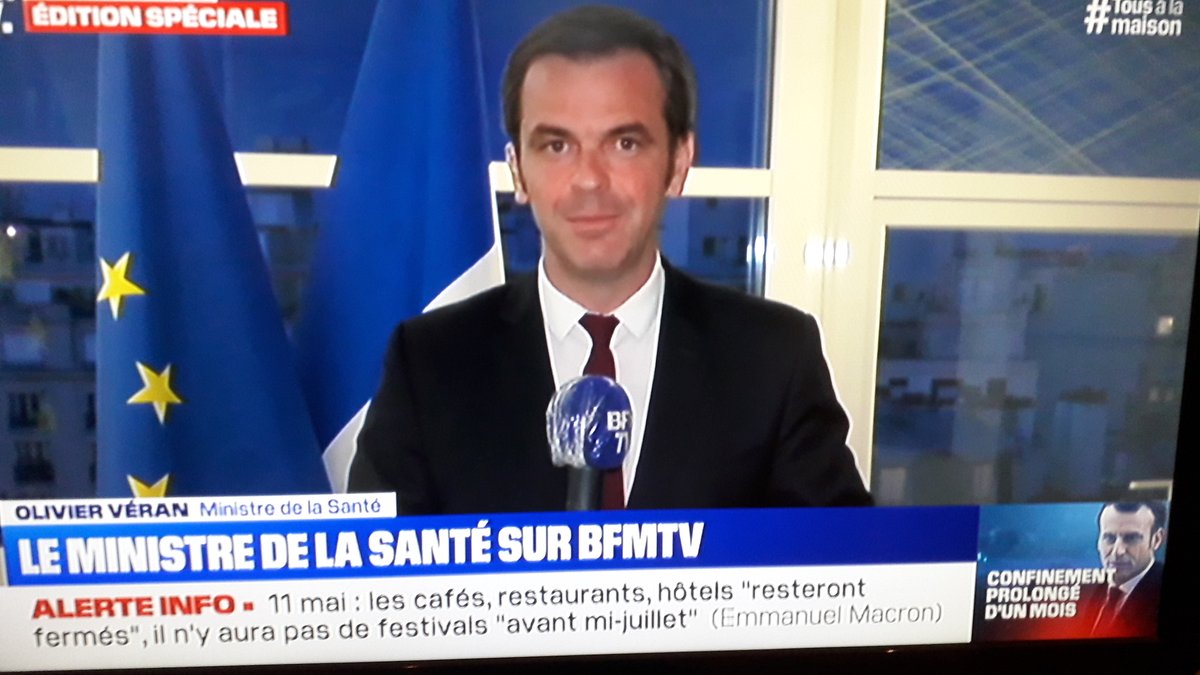 Bruce Toussaint à Olivier Véran : “Merci monsieur le ministre de nous avoir réservé vos premières réactions après le discours du président de la République.”En toute indépendance.