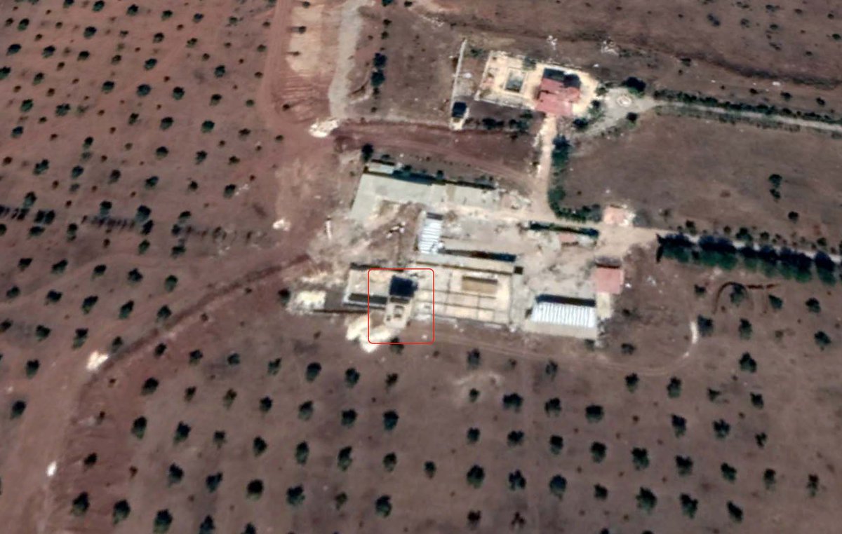 There's also a fortified watch tower in this same location. Targeted with sniper and ATGM fire on different occasions in Jan, May and Aug 2019 https://www.google.com/maps/place/36.551375,+36.995952/@36.5513505,36.9954828,131m/data=!3m1!1e3!4m5!3m4!7e2!8m2!3d36.5513749!4d36.9959518