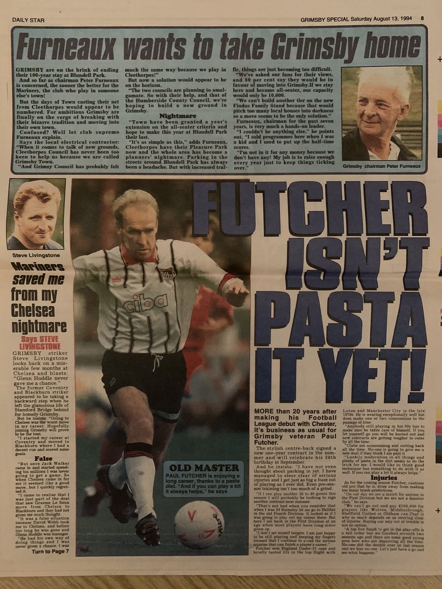 26 years ago. Talk of a new stadium, OTD 18 yeas ago they gave us red hats and a Conoco future. This really hasn’t gone to plan.