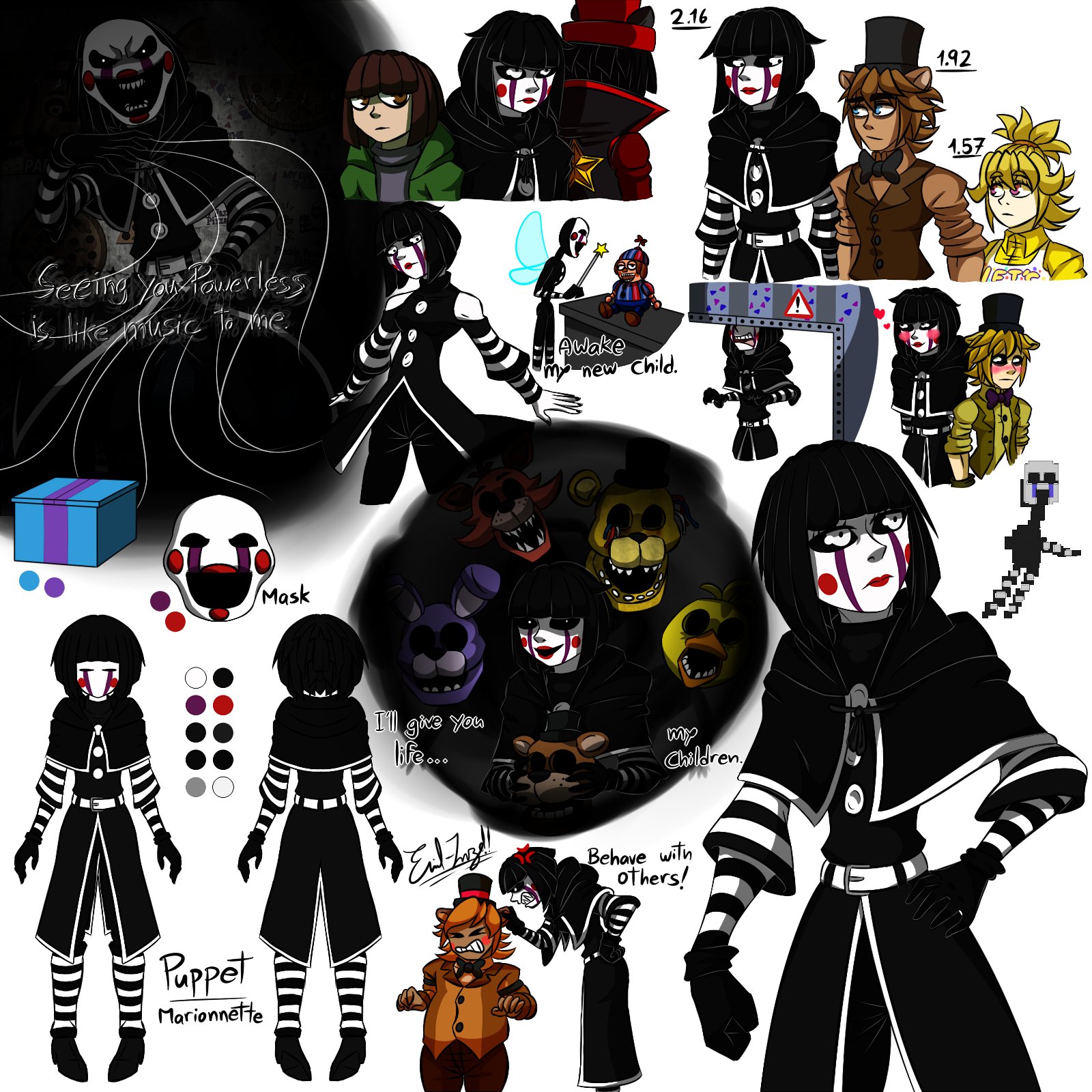 X 上的Emil-Inze：「FFPS - Salvaged Animatronics Humans Concept