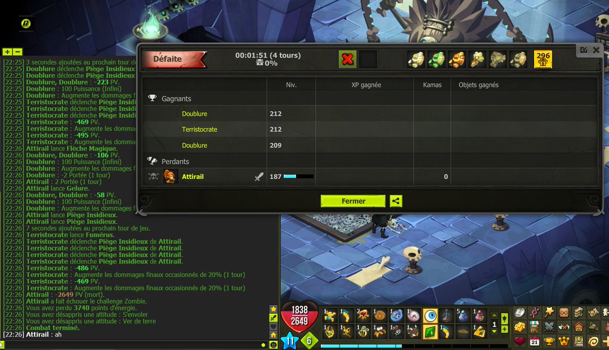 On m'explique ce qui m'a os ? Je devais être à 15 PO des mobs et aucun ne tape terre ... <a href="/DOFUSfr/">DOFUS</a>  dofus.com/fr/mmorpg/comm…