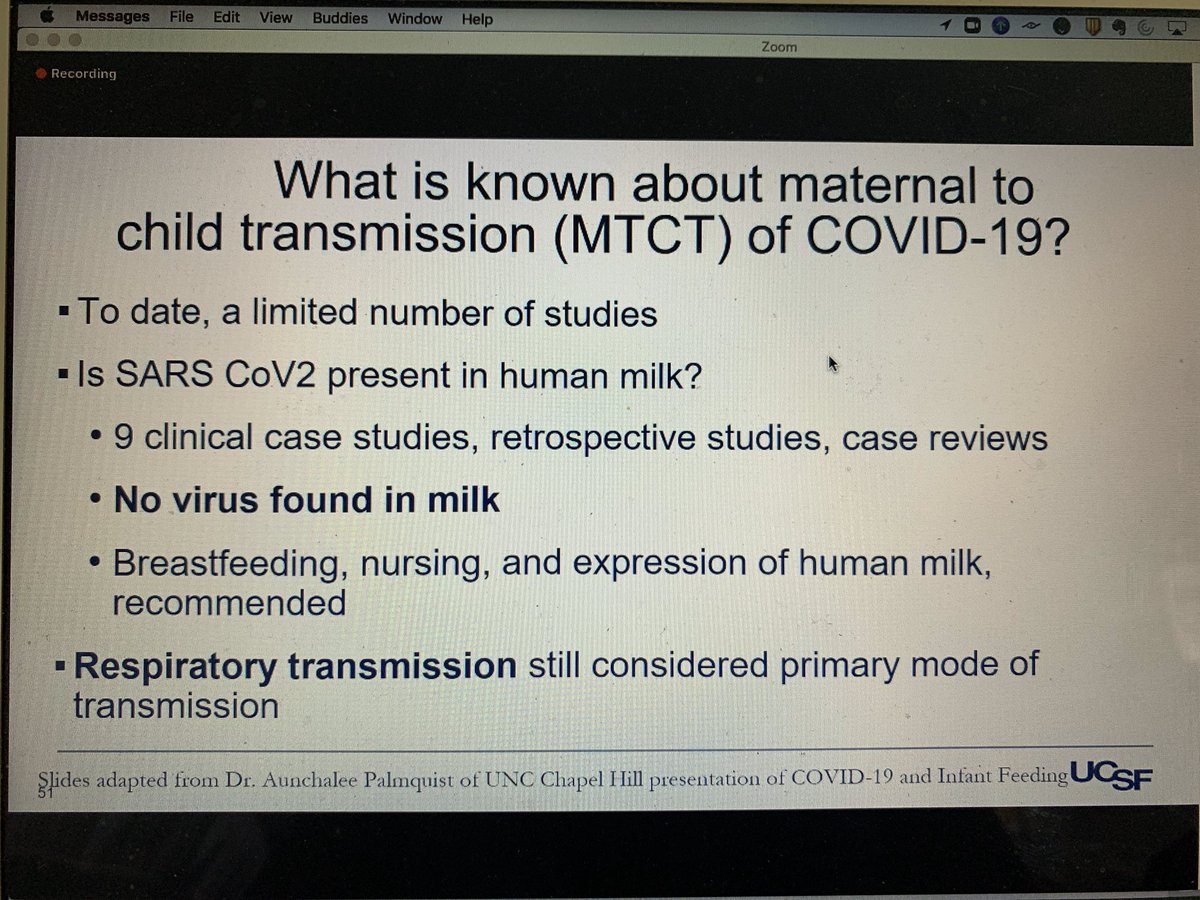  @IVAPhD: Data regarding human milk and  #COVID transmission... no virus found!