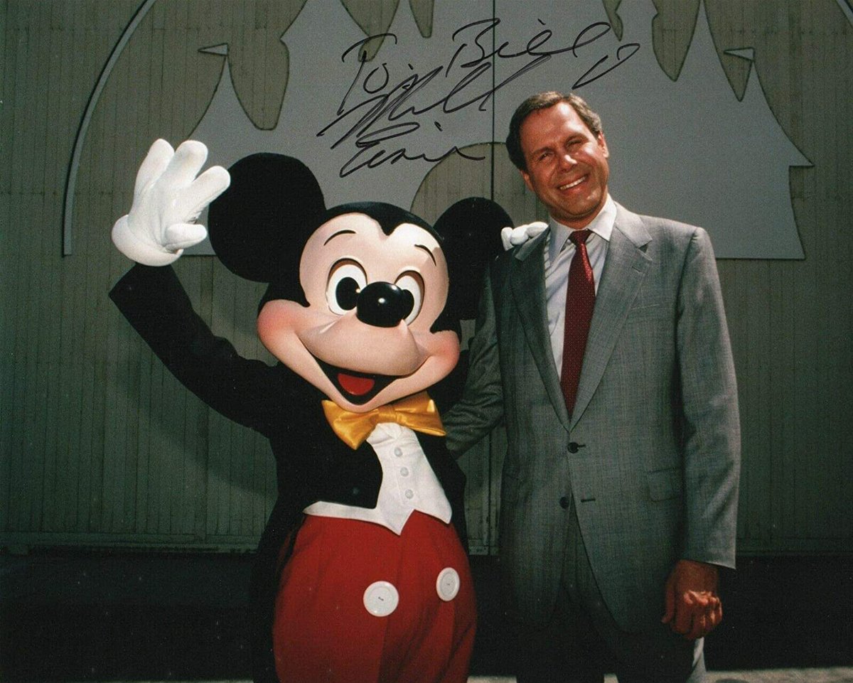 BTW, another weird coincidence: The President of Paramount who officially ended the plans for making Phase II?It was Michael Eisner, of all people.