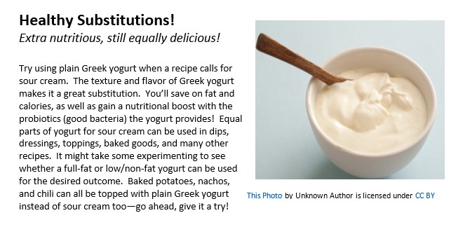 Trilogy_FIT's tweet photo. Health Coach Kelli is here to guide you toward healthy substitutions as you prepare those fabulous home cooked meals! Check it out below! #ThisForThat #TrilogyFIT https://t.co/44kP3jlpPz