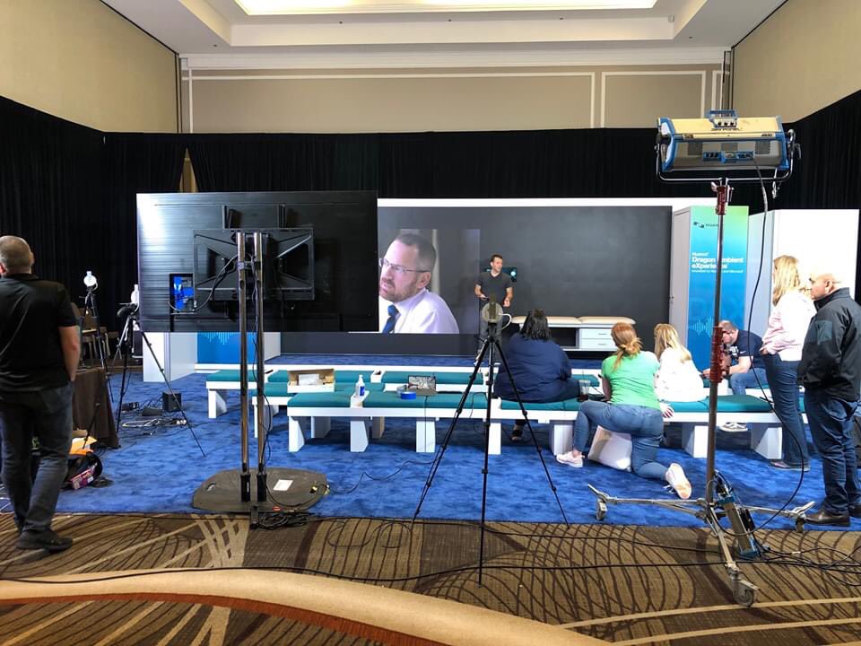 Innov8Display's tweet photo. Despite #HIMSS20 being canceled, show went on! IDD’s Incredible agility &amp; Nuance making the best of a challenging situation.Booth #1944 went #virtualhimss20 -live from Orlando, Fl.
W/ in 20 mins. of rec’g news, a contingency plan in motion #virturalevents, #clientsuccess https://t.co/rnCBSSqFmc