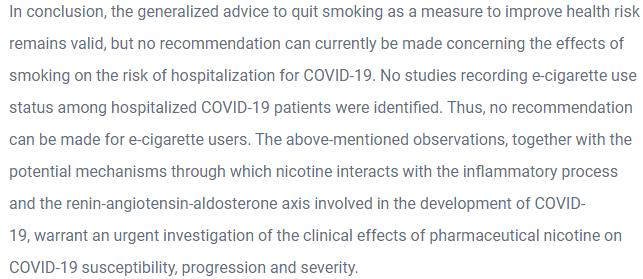 Several respondents have pointed me to this paper coauthored by Dr. Raymond Niaura, Interim Chair of the Department of Epidemiology at NYU. https://www.qeios.com/read/article/561