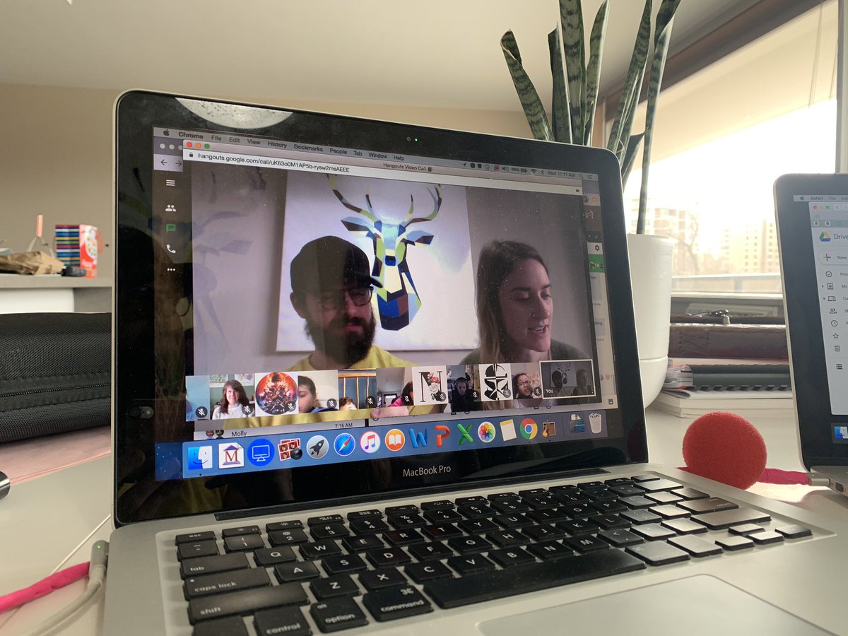 Today we had a special guest teacher, who also happens to work in the labs in one of our hospitals, talk to us about Virology and SARS-CoV-2! 🦠

If you’re isolating with someone, get them to teach your class something they are an expert at! Change it up!

@winnipegsd #Quarantine