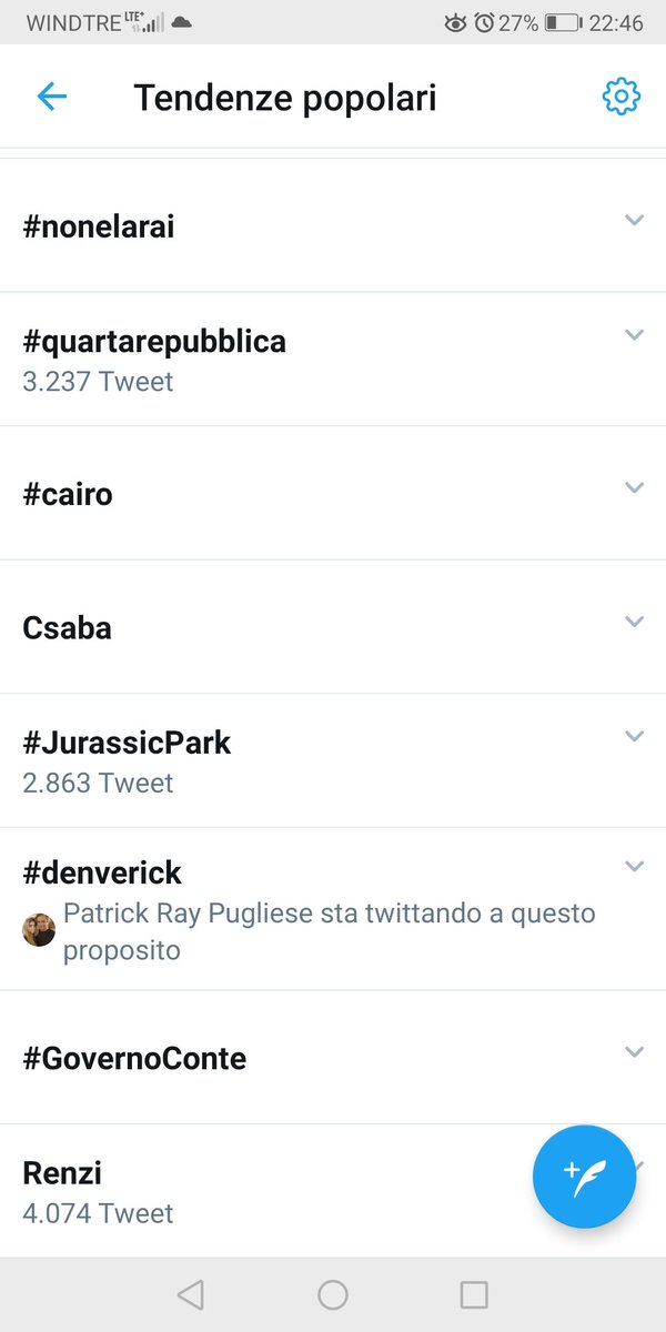Francesca_kiki's tweet photo. Siamo in tendenza ragazzi! Dopo na diretta così è il minimo 😂🚀🚀🚀🚀🚀🚀🚀#denverick @andreadenver3 @patrickpugliese https://t.co/7zyUEE2ATc