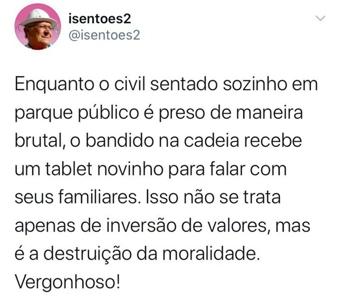 Ver imagem no Twitter