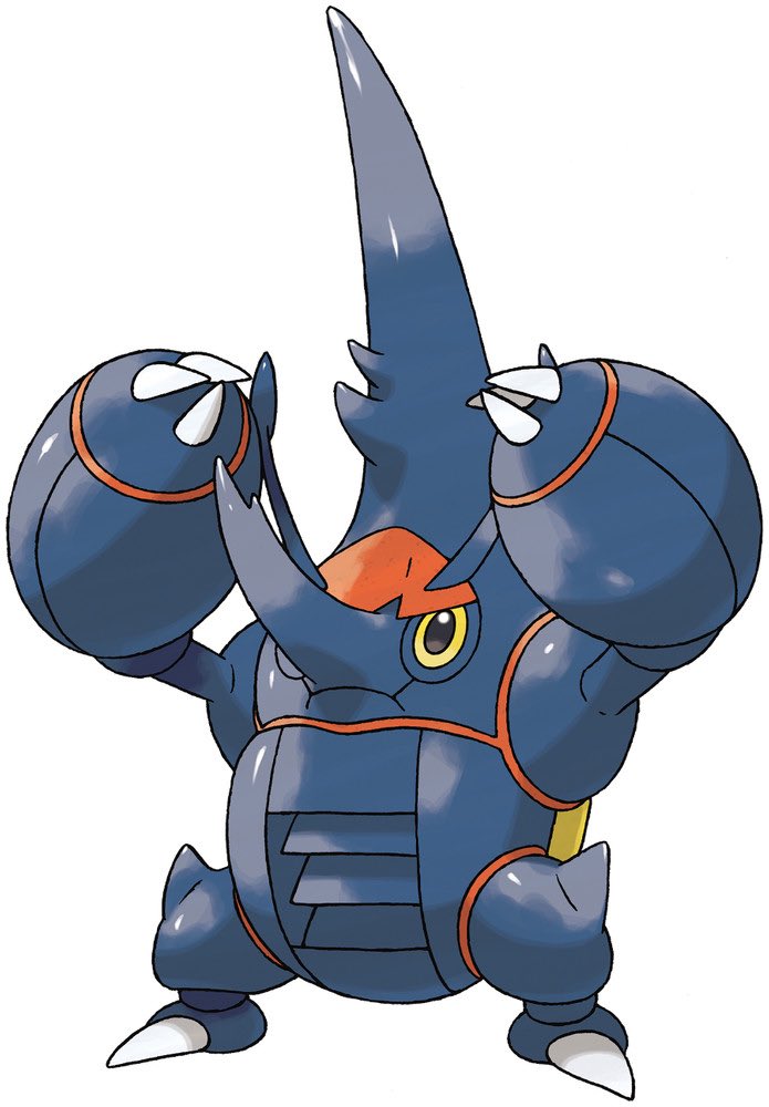 Heracross is both a friend and a fighter. It’s blue. It punches. It will not hesitate. It has a great smile and cute claws. It’s wings are round. And when it mega evolves it is BIG. Swole. Bug Jacked with a nose. When it punches you, you will feel it in your soul. A perfect bug.