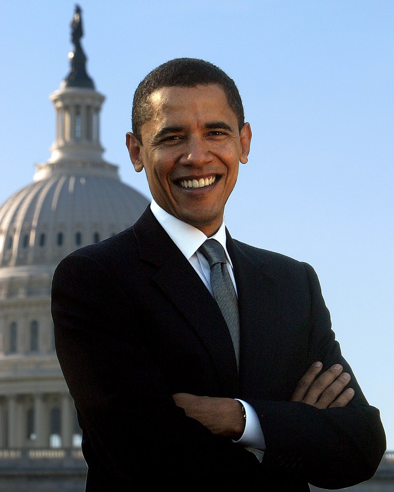 in 2004 he decided to run for the US Senate (for Illinois), in order to replace the retiring Republican senator Peter Fitzgerald. He won the Republican primary, and his democratic opponent was an Illinois state senator: Barack Obama.