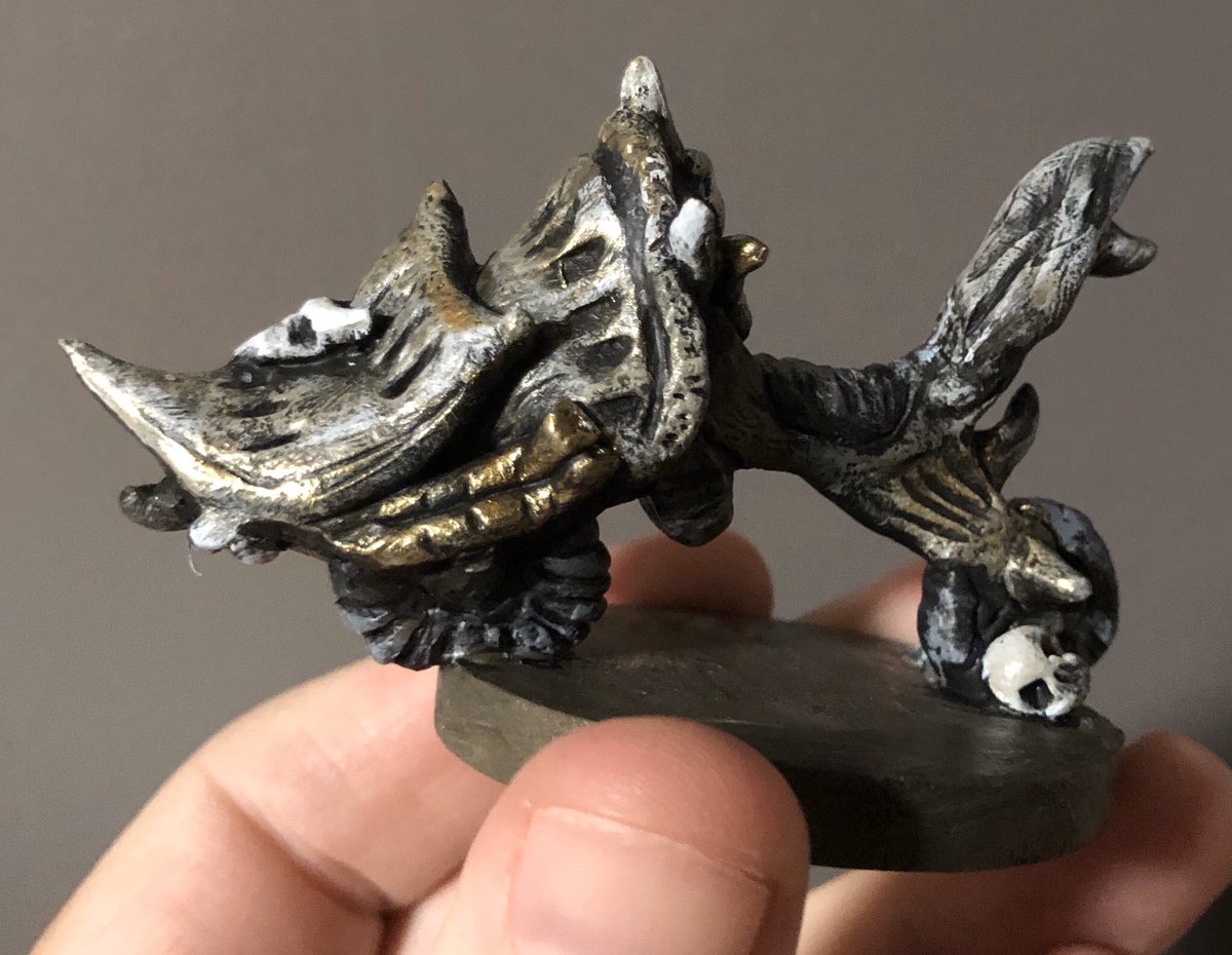 kellyclemmer71's tweet photo. Made my own #devilsride infernal war machine from Descent into Avernus!
 #dnd @Wizards_DnD @wizkidsgames @ChrisPerkinsDnD @ToddKenreck @jamesjhaeck @Max_Dunbar #supersculpey https://t.co/5tyyPygPEW