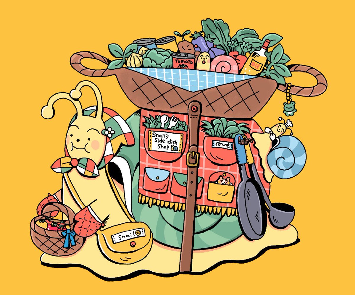 basket no humans food simple background banana yellow background fruit  illustration images