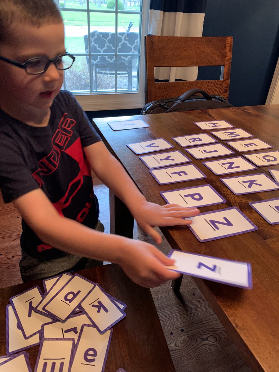 MrsNibarger18's tweet photo. Gus has been so excited about every activity at home! #laundry #shoeorganizer #matchingletters #positiveattitude ❤️ https://t.co/bhxQ8MIIrn