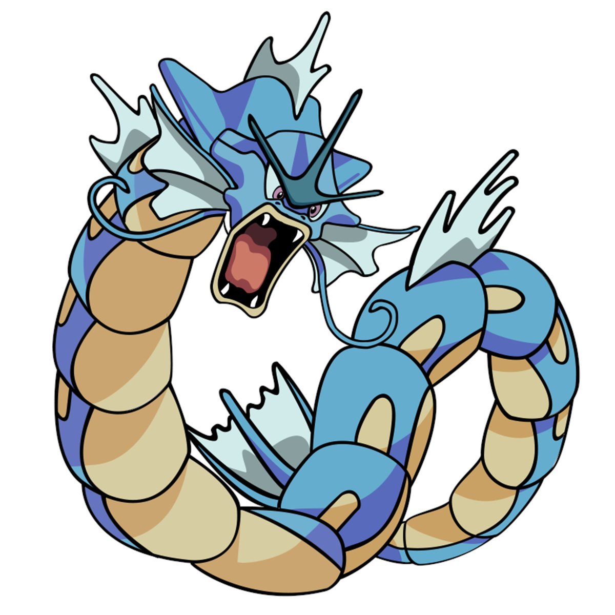 And finally, last but certainly not least, the greatest most perfectest water bug ever, if not the greatest worm of all time... Gyarados: The Great Worm of the Sea. Many legends have spread about this remarkable bug, but one thing is for certain, it is most certainly a worm.