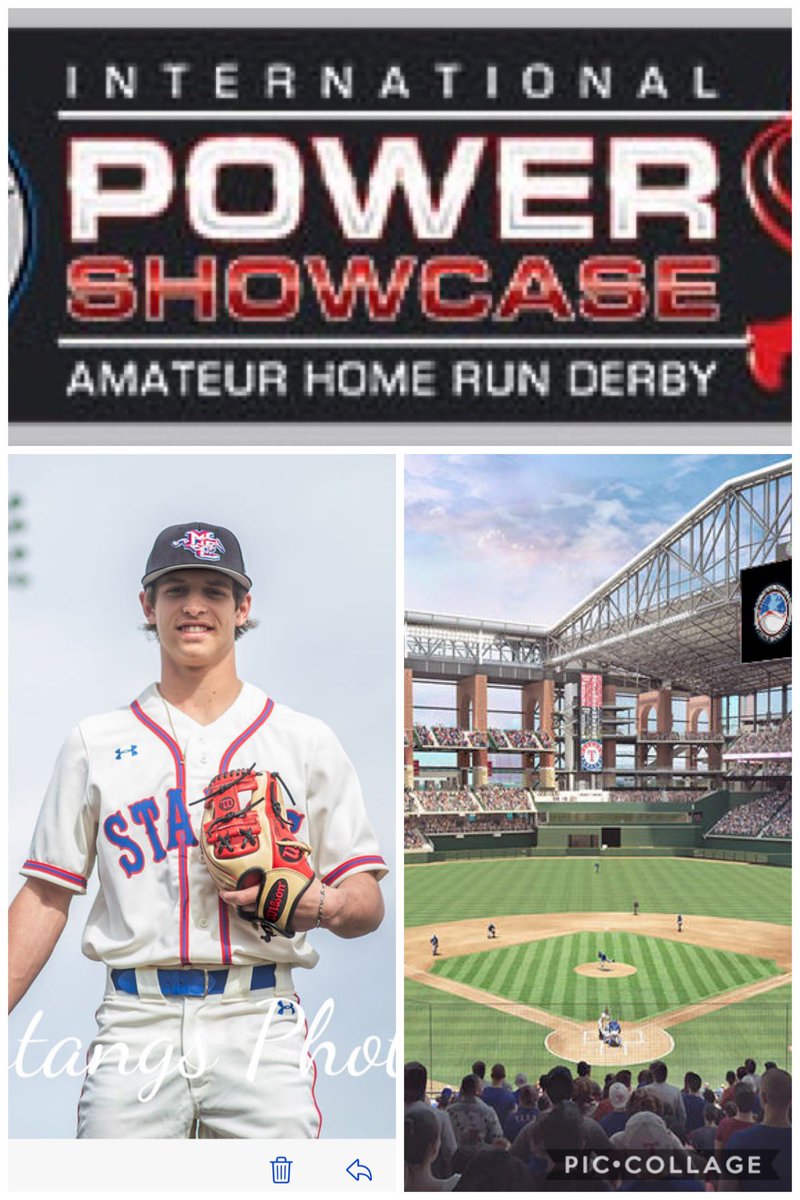 CONGRATULATIONS to 2021 MIDLAND CHRISTIAN ‘S GAGE JORDAN on earning an invitation to The 5th Annual National POWER SHOWCASE being hosted by the Texas Rangers at Globe Life Field in Arlington, TX, on November 6th through the 8th 2020 <a href="/PSTxHSBaseball/">PrivateTxHSBaseball ⚾️🎙</a> <a href="/chris_MRTsports/">Christopher Hadorn</a> <a href="/MCSMustangBSB/">Midland Christian Baseball</a>