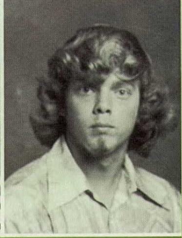 Here’s my Dad’s high school yearbook photo from 1977 at Pinellas Park High School.