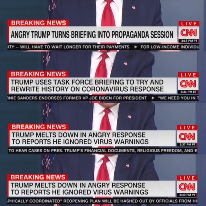BrilynHollyhand's tweet photo. Hey @CNN,
Y’all ok over there?!? 😂😉
#HatersGonnaHate #Meltdown #PressBriefing #RealHeadlines https://t.co/KjtFPS9eiP