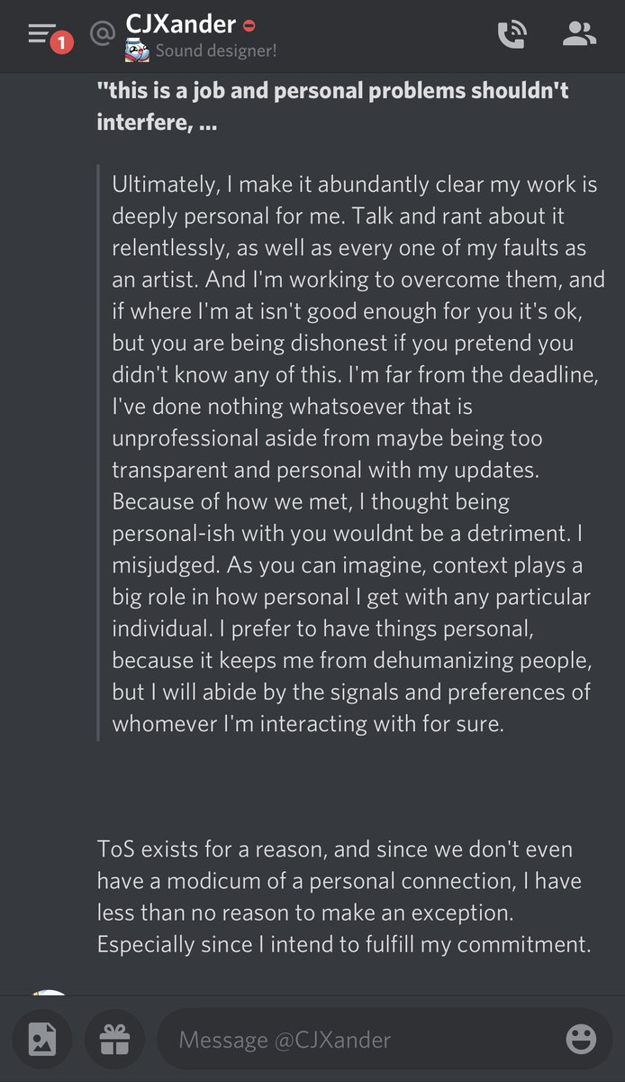 6/7 The only reason I tagged this person, and am displaying who they are, is because they were the ones to slander me and publicly call me out. I truly regret this turn of events.