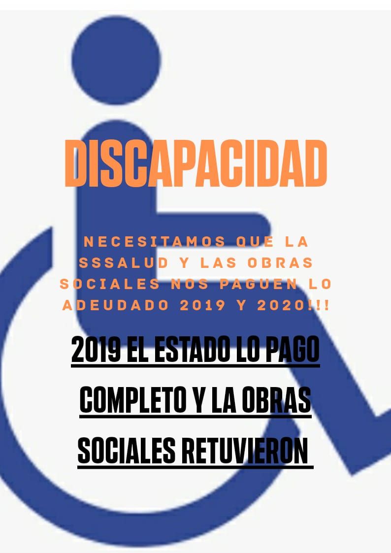 aminaneve's tweet photo. La situación aún no es clara. Qué pasa con la Resolución 308? Por qué todavía no tenemos respuesta sobre los pagos del 2020?
#NoAlAjusteEnDiscapacidad
#PaguenLoAdeudadoDiscapacidad https://t.co/PyvrhJ2N5R