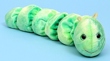 beaniebabybot's tweet photo. Squirmy the worm.
Birthday: April 13, 2000.
"I can't sit still, it's just too hard
I roll and wiggle in the yard
They try to tell me not to squirm
But I can't help it, I'm a worm !" https://t.co/4tdMJe6bfU