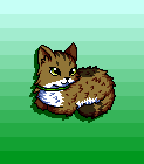 PixelBunny821's tweet photo. Hi everyone!!

Commission for @SammyHodge60 of their fluffy and extremely cute cat!! 💙💜💙💜

Thank you SO MUCH!! ~

#Art #PixelArt #Cat https://t.co/pf8cnqE39M
