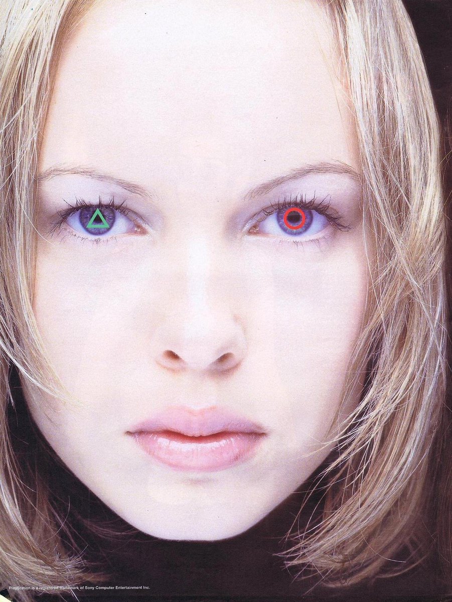 mqqqxim's tweet photo. “playstation - eyes”, new zealand playstation magazine, november 1999 https://t.co/s29M3Q2thR
