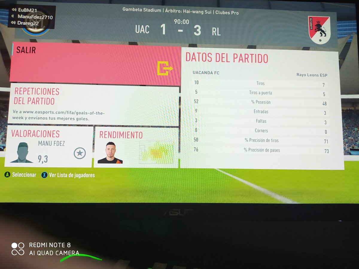 EspLeons's tweet photo. @EspLeons 3-1 @123Uacanda 
Primera victoria de la liga buen partido chavales a seguir asi!!!!!
Goles 
@MANU27102000 2
@EuBM21 1 https://t.co/dBkEW77k2f