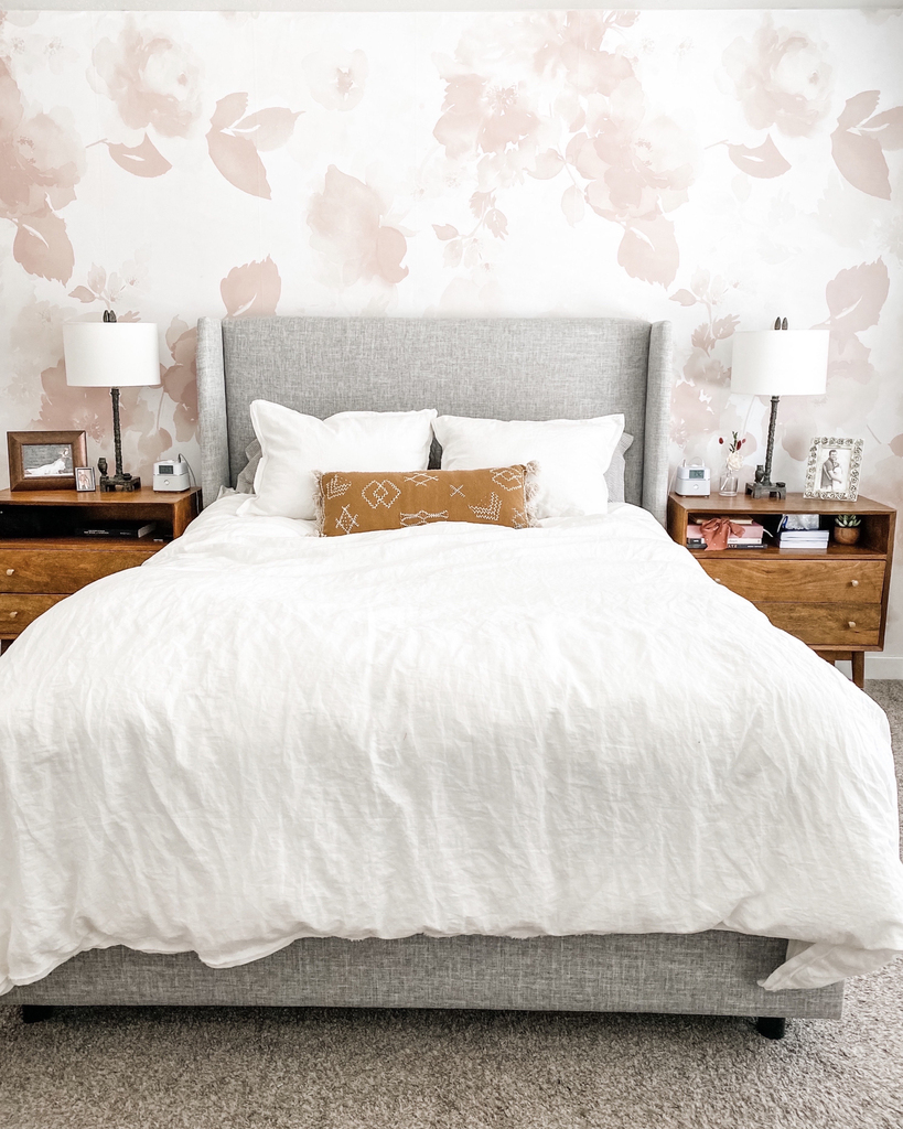 Removable Wallpaper Bedroom Transformation ift.tt/3edti9P