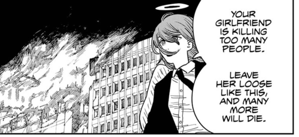 It's just so easy to post caps from chainsaw man because, it turns out, chainsaw man is good