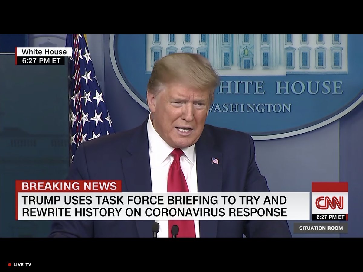 Gotta love the chyrons on CNN right now!  #TrumpMeltdown