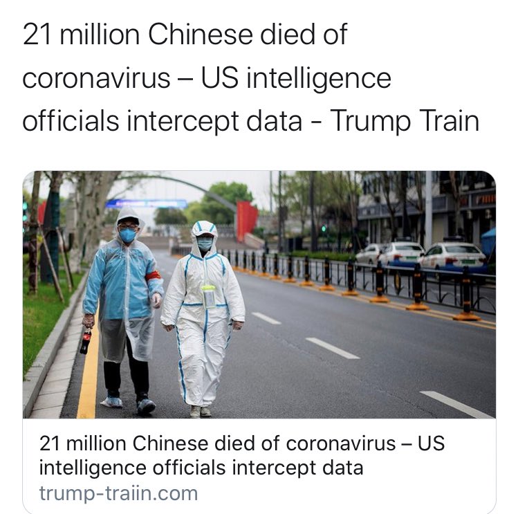 But 21 million people died in China.6/