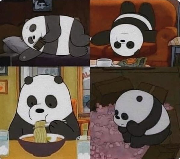 CanadianMuna's tweet image. #OnceThingsGetBackToNormal nothing much will change .... this is me before, during and after quarantine.