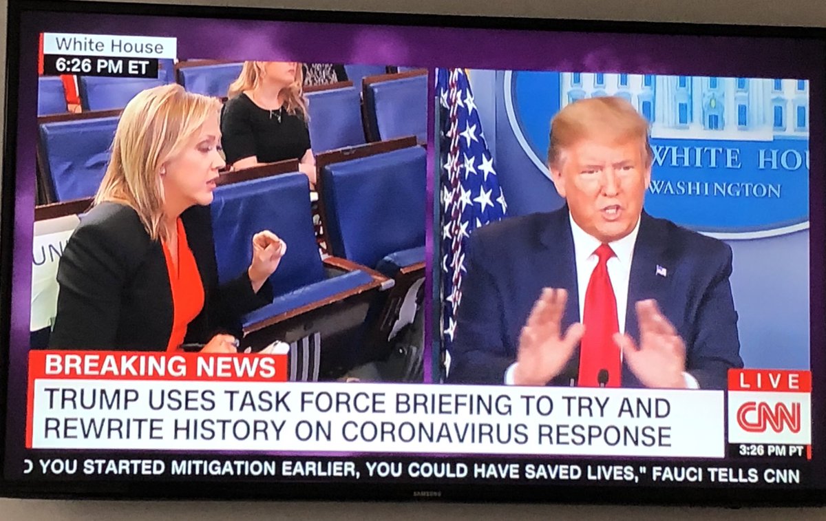 Headline writer <a href="/cnn/">CNN</a> is on 🔥🔥 this afternoon 😅🤣🤣 #Meltdown #COVID19
