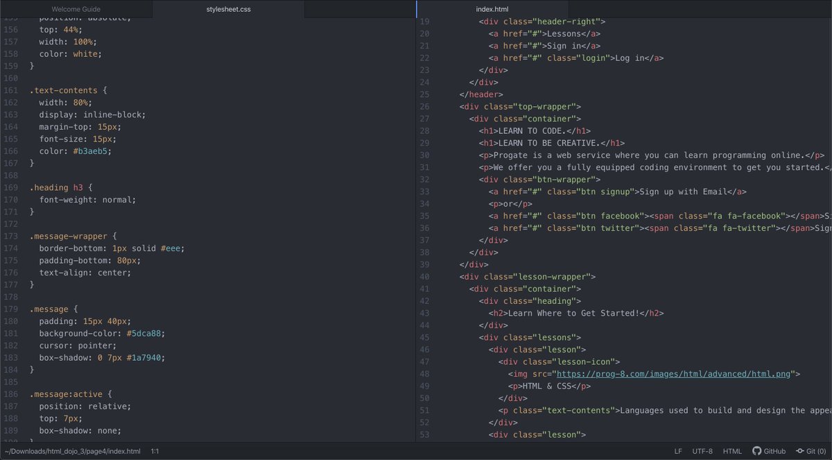 abigailayogu's tweet image. Day 3 of #21DaysOfCode #Code2Success
Completed my final HTML&amp;amp;CSS Dojo on @progateEN
Recreated the learning page from scratch (with a bit of help).
github.com/makabby/MyWebP…

Next up: Code a site from @frontendmentor.