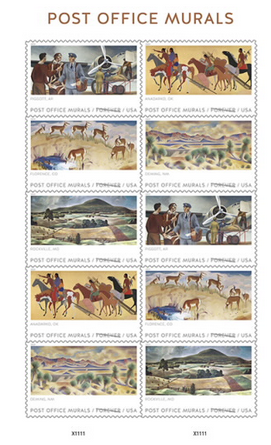 10. Missing the experience of physically going to the post office right now? Grab this set of stamps with historic post office murals from the 1930s and 40s! Excellent use of existing assets, USPS.  https://store.usps.com/store/product/buy-stamps/post-office-murals-S_571104