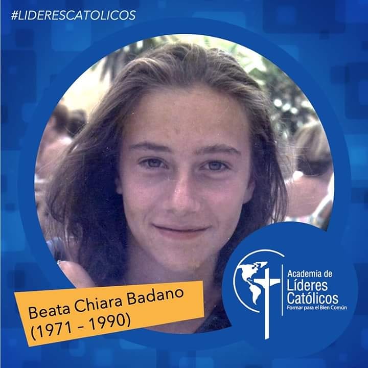 liderescatolico's tweet photo. La Beata Chiara Badano es ejemplo de juventud y santidad 😇❤.  #LIDERESCATOLICOS #GG2031 https://t.co/IiZ6Wga1gy
