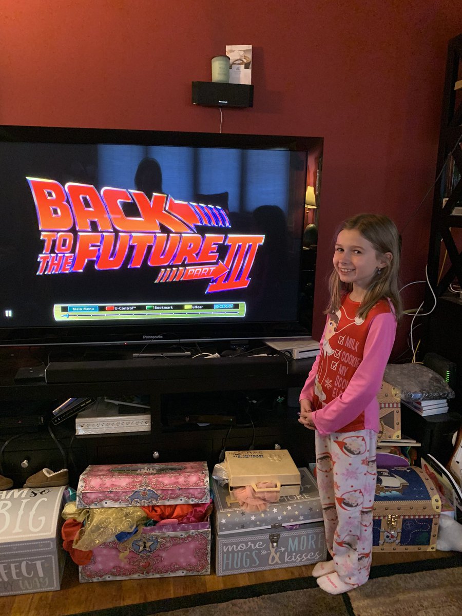 Virtual spirit week: Back to the Future! <a href="/Jackson_Ave/">Jackson Ave School</a> <a href="/MrsFabiitti/">Meagan Fabiitti</a> we enjoyed our movie marathon of one of my favorite movie franchises of all time! 🥰