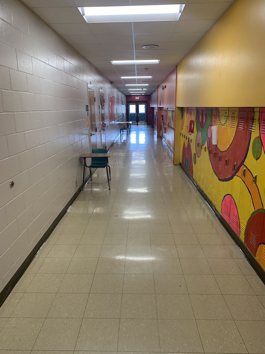 LisbonCSD's tweet photo. Many great learning connections happened with kids @LisbonCSD today from a distance but these halls were missing our students and staff. Stay healthy and hopefully we can see everyone soon. We can do this together! #WeAreLisbon #LionPride https://t.co/6MRKizUpfy