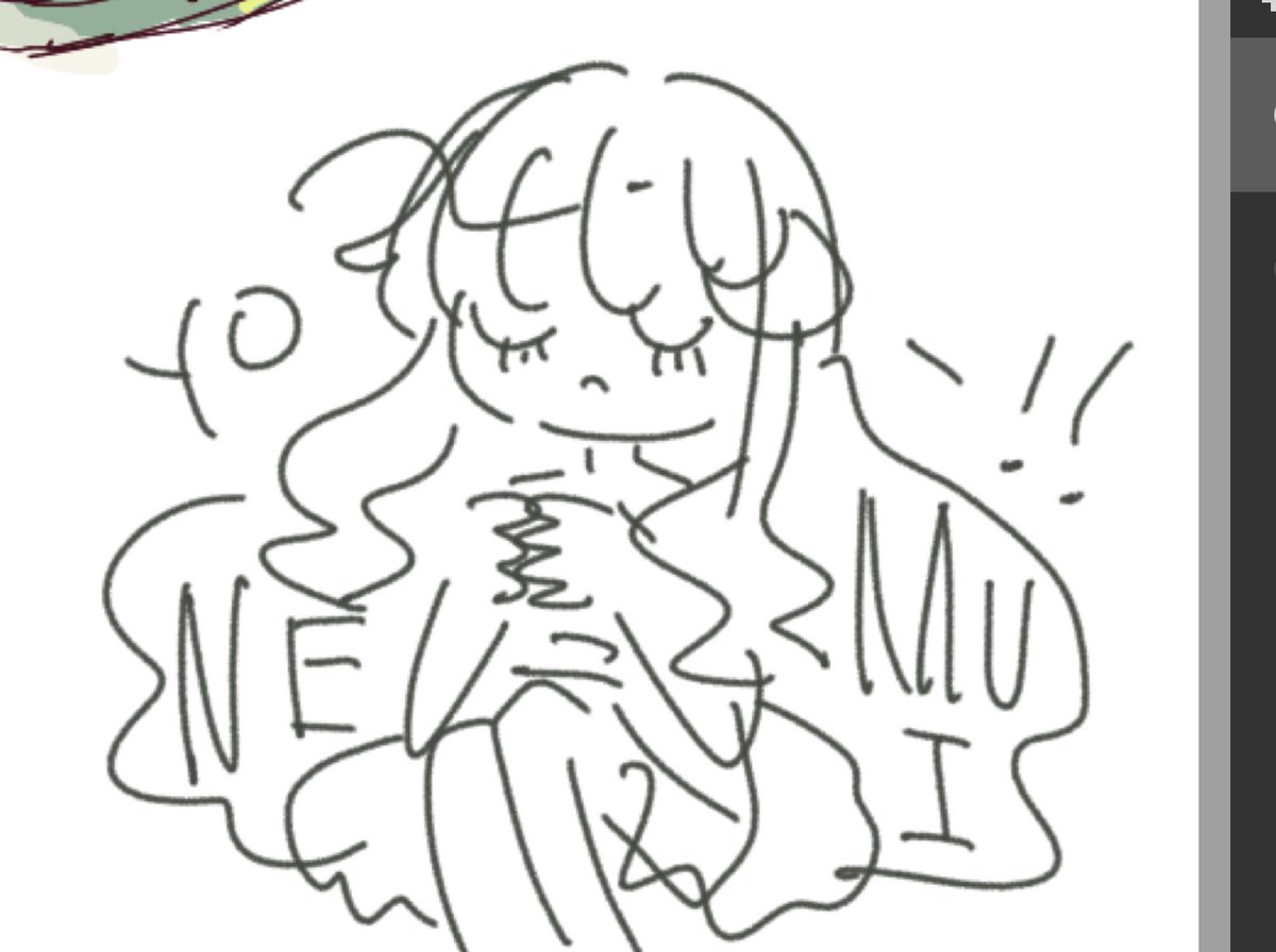 きのう絵ちゃしたときの🌙*゜ 