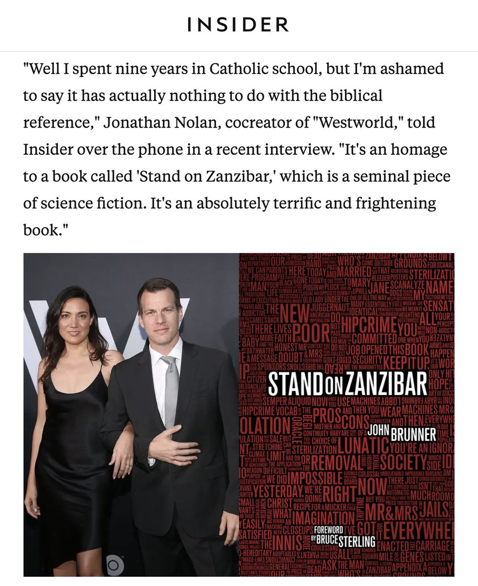 Jonathan Nolan told me it's a tribute to a 1969 sci-fi book by John Brunner called "Stand on Zanzibar."  https://www.insider.com/westworld-rehoboam-name-meaning-stand-on-zanzibar-jonathan-nolan-interview-2020-4