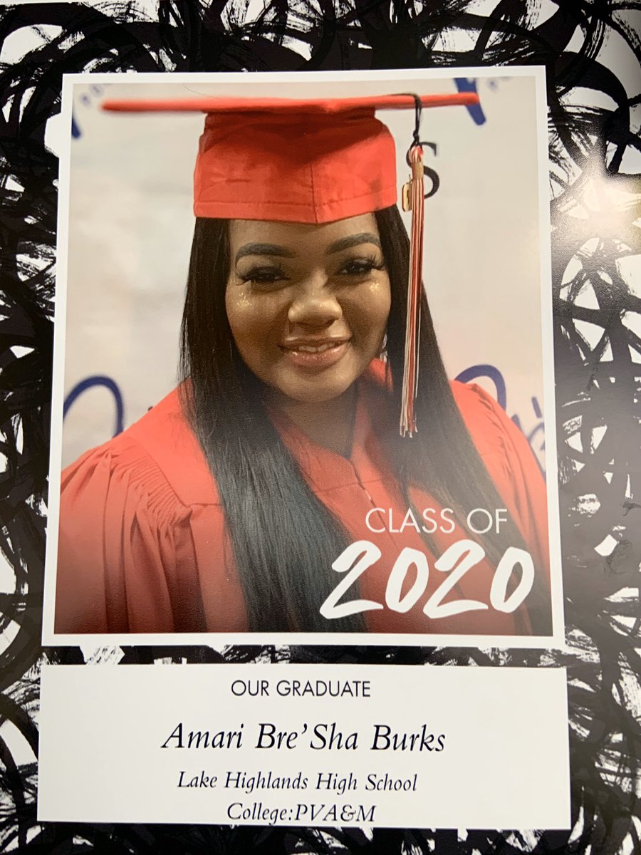 MichelleN_76's tweet photo. God is going to Bless you more now than EVER!#Sr2020 #SrMom @LakeHighlandsHS @PVAMU  @PVAMUPanthers  @RichardsonISD https://t.co/z8CZsCixRt