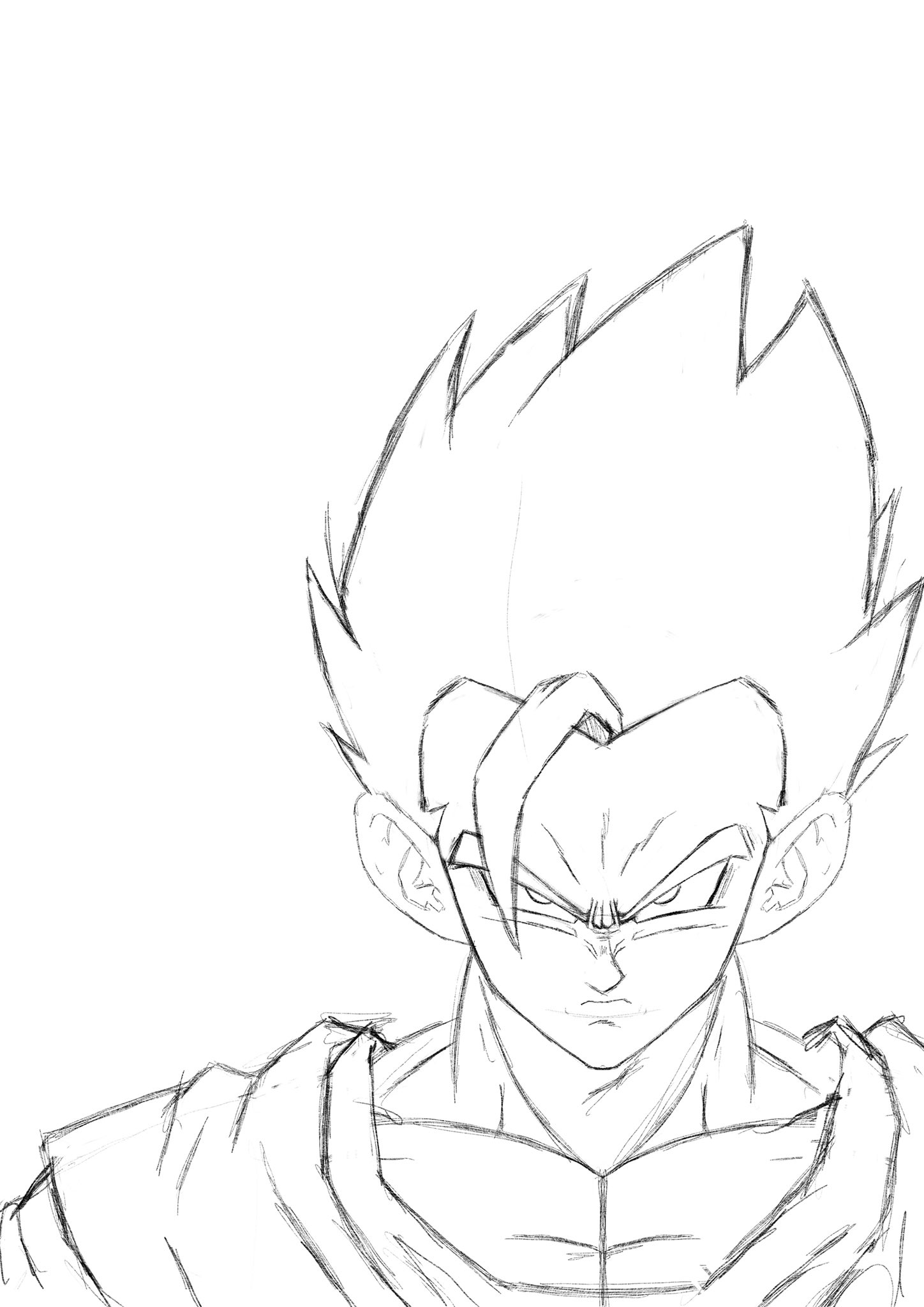 How To Draw Mystic Gohan