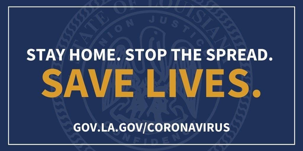 LouisianaGov's tweet photo. Social distancing data shows Louisiana took a step back in the fight against COVID-19. The progress we made on slowing the spread is easily lost if people ignore the stay at home mandate.

Now more than ever, we have to stay at home to stop the spread&amp; save lives. #lagov #lalege https://t.co/I0YHRYp71R