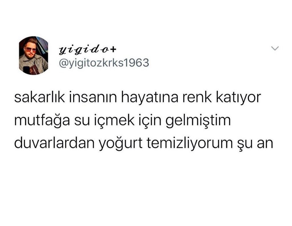Az önce yaşadığım olay ektedir