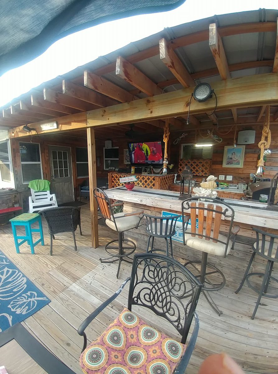 TullyMars414's tweet photo. @landsharklager Currently in full backyard reno mode. First 2 pics are the blank canvas we just created this past weekend. The 3rd is similar to what we envision coming off the house. Toss in some grass, a fence, our landshark adirondacks, & a cold @landsharklager & we will be set 🤙🏽 #LetsBeach https://t.co/oArY5eCxlm
