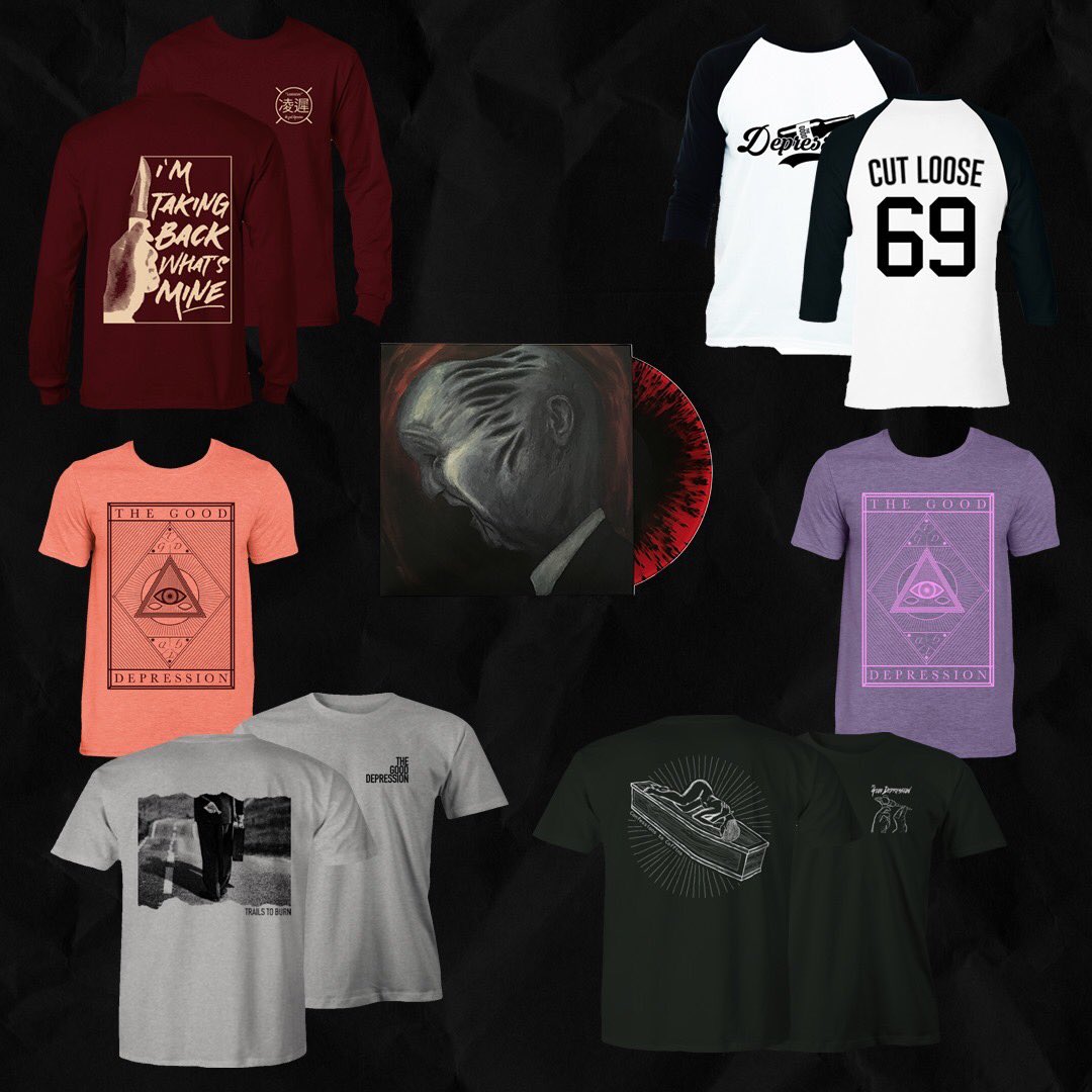 We’ve just updated our online store with merch we were going to sell on our first US tour. Please give it a look if you can.

thegooddepression.com/store
